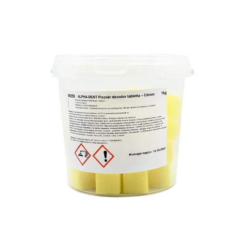 Pissoire tabletta 1000 g citrom