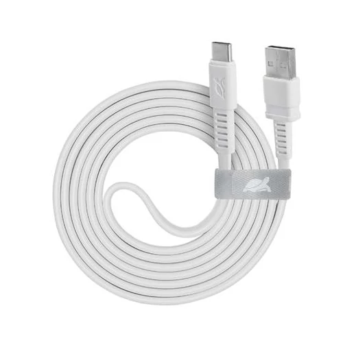 USB kábel, USB-USB-C, 1,2m, RIVACASE "PS6002", fehér