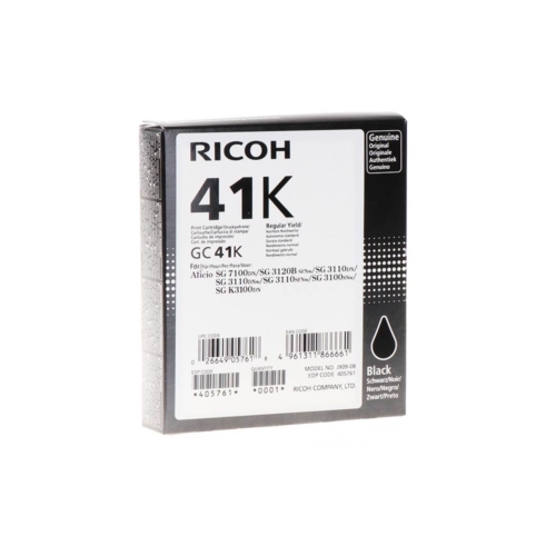 Ricoh GC41 tintapatron black (eredeti) 2,5K