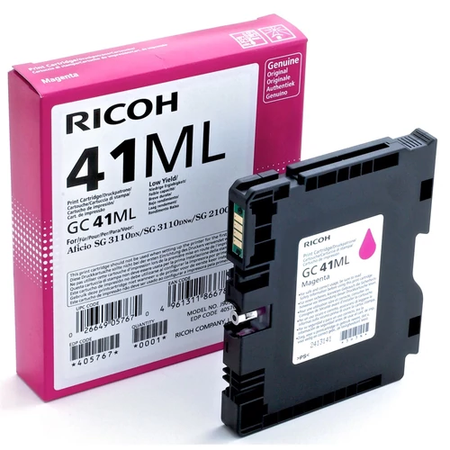 Ricoh SG3110 gél Magenta 405763/GC41M (eredeti)