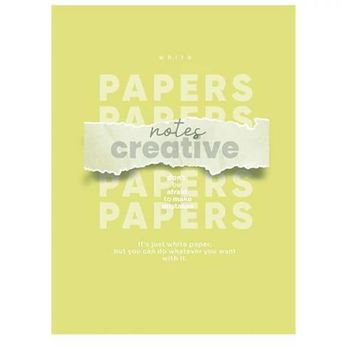 Füzet, tűzött, A4, kockás, 80 lap, SHKOLYARYK "Notes Creative", vegyes