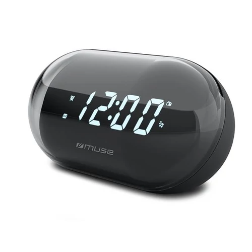 Rádió, órás, MUSE, "M-15GL", fekete