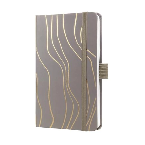 Naptár, A6, heti, 2026, kemény borító, SIGEL "Jolie", Mocca Meringue