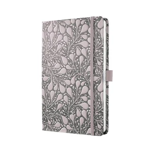 Jegyzetfüzet, exkluzív, A5, vonalas, 87 lap, keményfedeles, SIGEL "Jolie Enchanted Heart"