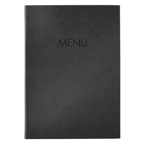 Étlaptartó, A4, keményfedeles, SIGEL, antracit