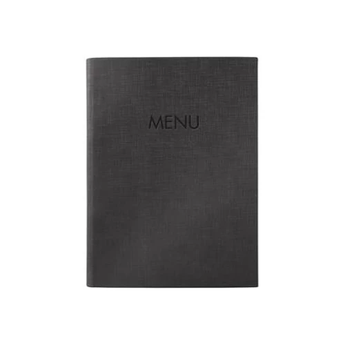 Étlaptartó, A5, keményfedeles, SIGEL, antracit