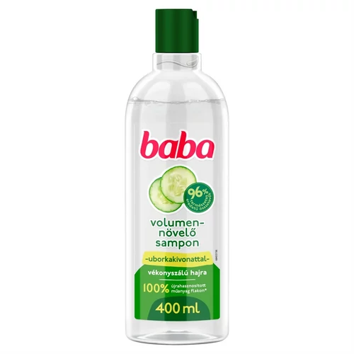 Sampon 400 ml., uborkakivonattal, Baba