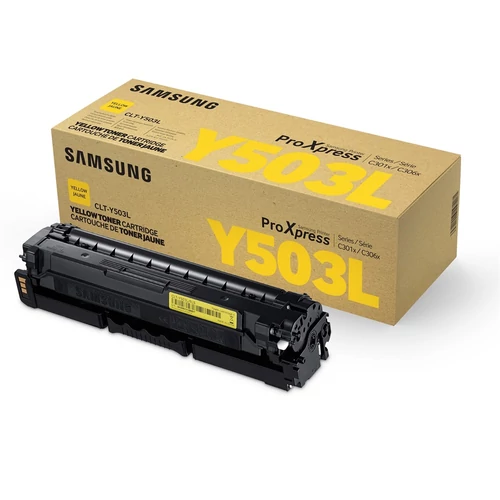 Samsung SLC3010/3060 sárga toner CLT-Y503L (SU491A) (eredeti)