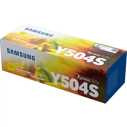 Samsung CLP-415 CLT-Y504S (SU502A) sárga toner (eredeti)