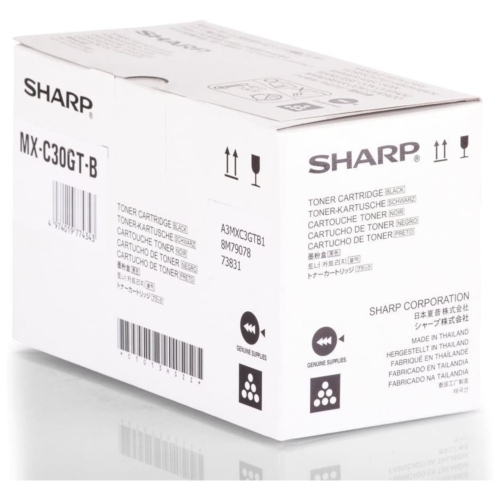 Sharp MXC30 fekete toner (eredeti)