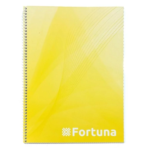 Spirálfüzet FORTUNA Basic A4 70 lapos franciakockás