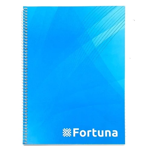 Spirálfüzet FORTUNA Basic A4 70 lapos vonalas