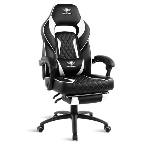 Spirit Of Gamer Mustang Gaming Chair Black/White