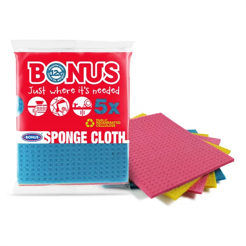 Bonus 5db/csomag szivacsos kendő