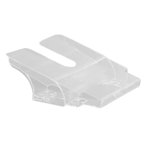 Prospektustartó, fali, álló, A4, DURABLE "FLEXIPLUS 6", áttetsző
