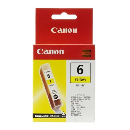 Canon BCI-6Y Yellow (eredeti)