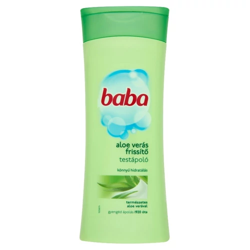 Testápoló 400 ml., Baba aloe vera