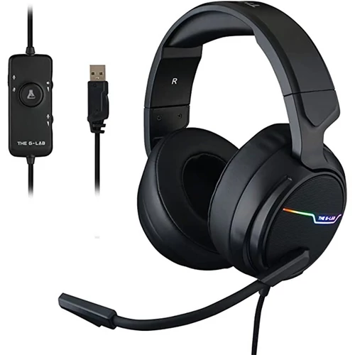 The G-Lab Korp Thallium Gaming Headset Black