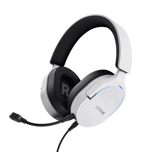 Trust 25302 GXT 490W Fayzo 7.1 USB vezetékes fehér gamer headset
