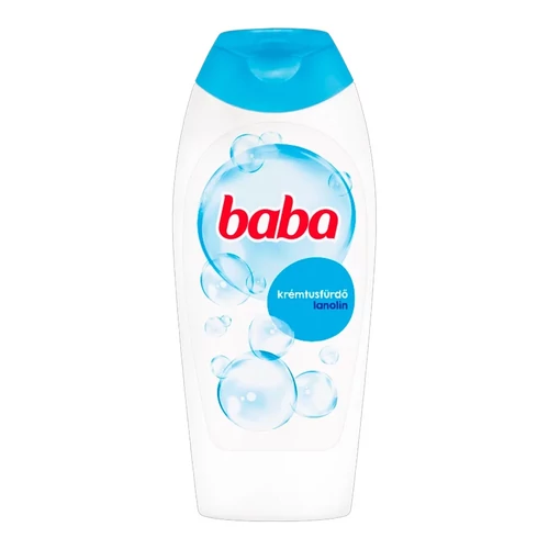 Tusfürdő, 400 ml, BABA, lanolinos