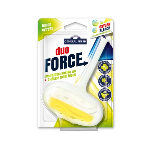 WC illatosító deo 50 gr kosárral Duo Force Citrom