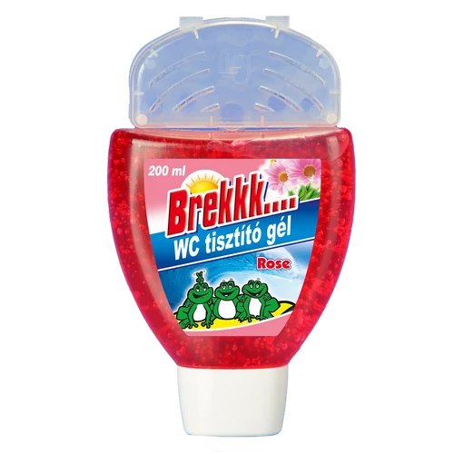 WC illatosító gél 200 ml. + kosár, Brekk piros