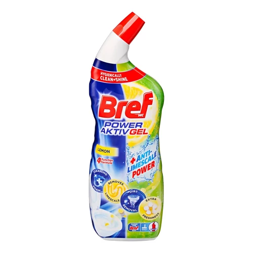 WC-tisztítógél, 700 ml, BREF, citrus