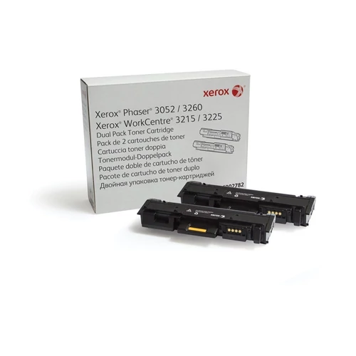 Xerox 3052/3260/3225 toner twinpack fekete 106R02782 (eredeti)