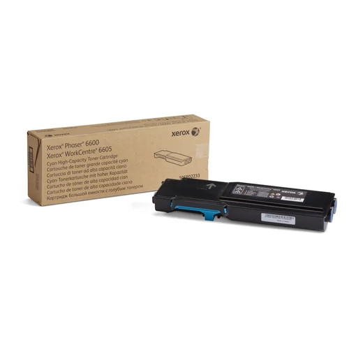 Xerox 106R02233 cyan toner 6K Phaser 6600,6605 (eredeti)