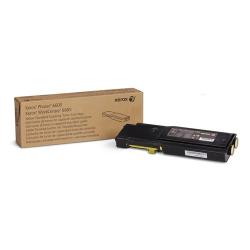 Xerox 106R02235 sárga toner 6K Phaser 6600,6605 (eredeti)