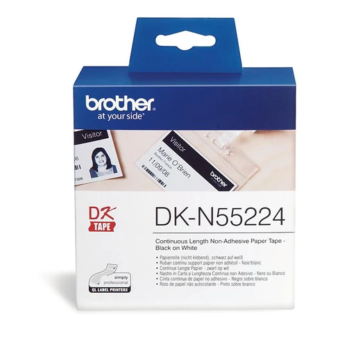 Brother DK-N55224 54mmx30,48m White papírszalag nem öntapadós