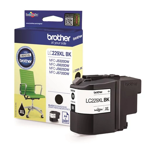 Brother LC229XLBK fekete tintapatron (eredeti)