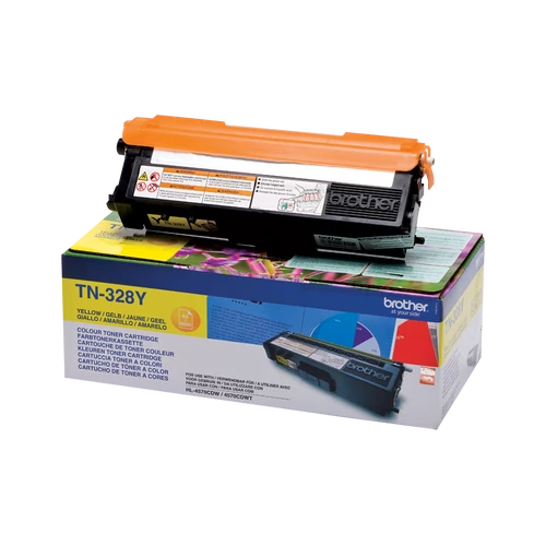 Brother TN328Y sárga toner (eredeti)