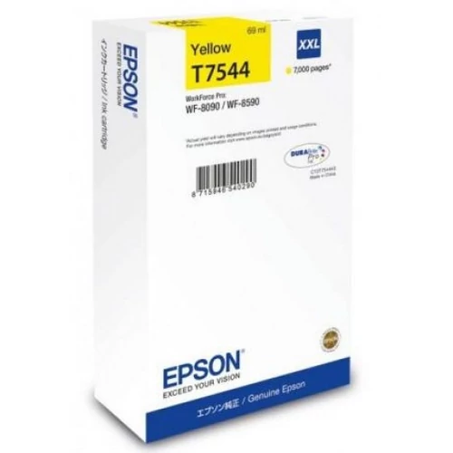 Epson T7544 sárga tintapatron 7K (eredeti)