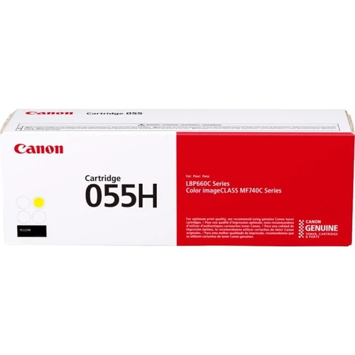 Canon CRG-055 sárga toner (eredeti)