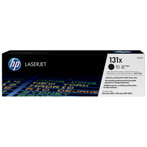 HP CF210X No.131X fekete toner (eredeti)
