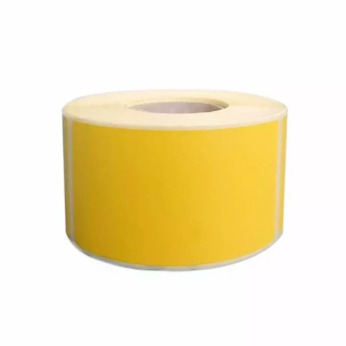 Tekercses PAPÍR címke 100x150mm 260 db/tk. sárga