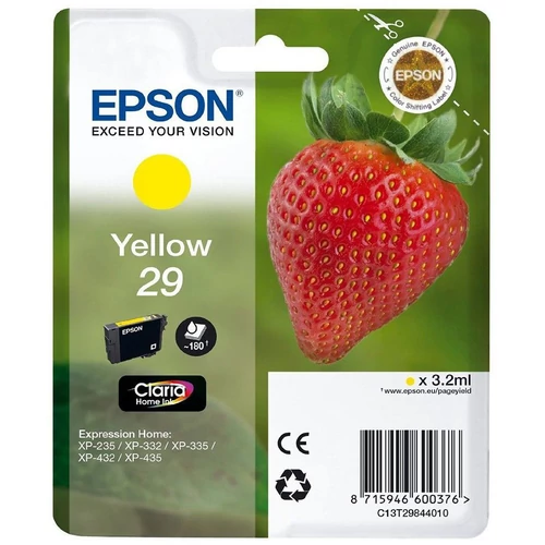 Epson C13T29844012 T2984 29 sárga tintapatron (eredeti)