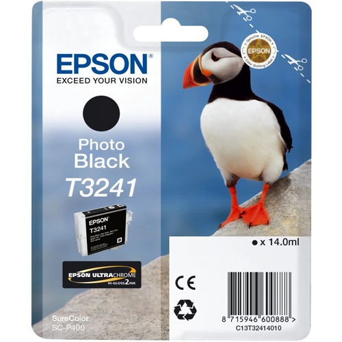 Epson T3241 Black C13T32414010 tintapatron (eredeti)