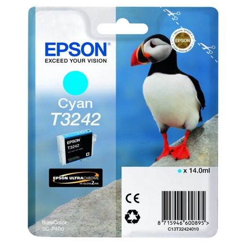 Epson T3242 Cyan C13T32424010 tintapatron (eredeti)