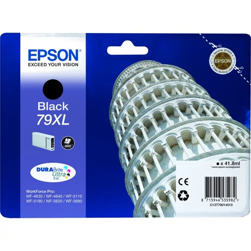 Epson C13T79014010 T7901 fekete tintapatron 2,6K (eredeti)