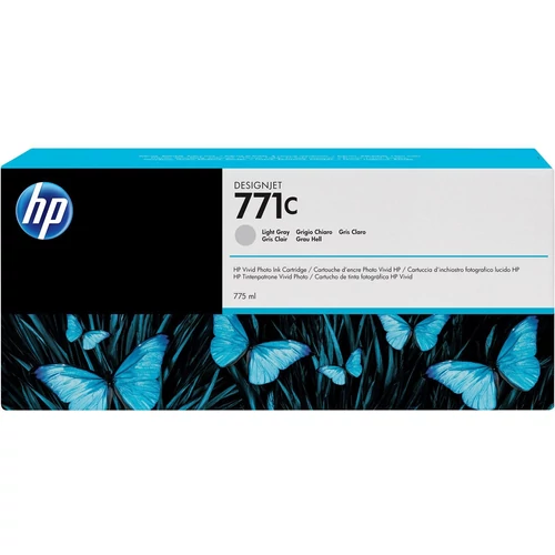 HP B6Y14A (711C) Light Grey tintapatron (eredeti)