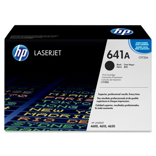 HP C9720A No.641 fekete toner (eredeti)