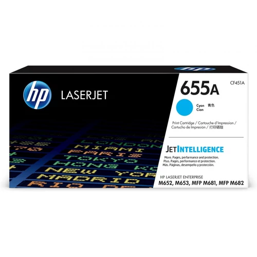 HP CF451A (655A) cyan toner (eredeti)