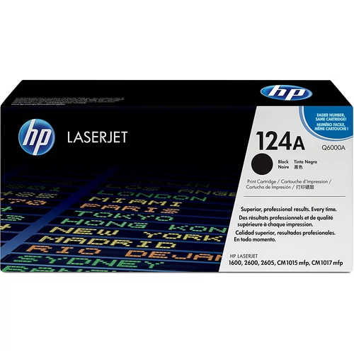 HP Q6000A No.124A fekete toner (eredeti)
