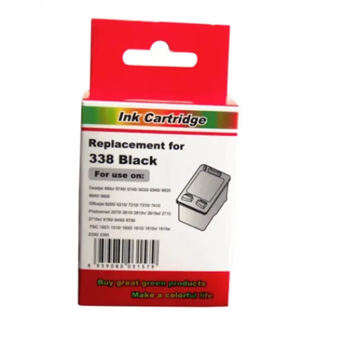 FOR USE HP C8765E Tintapatron Bk No.338XL /FU/ WB