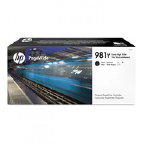 HP L0R16A No.981Y fekete tintapatron 20k (eredeti)