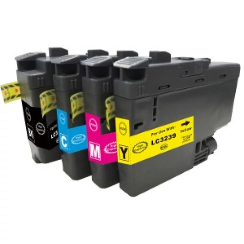 FOR USE BROTHER LC3239XL Black tintapatron /FU/ IK