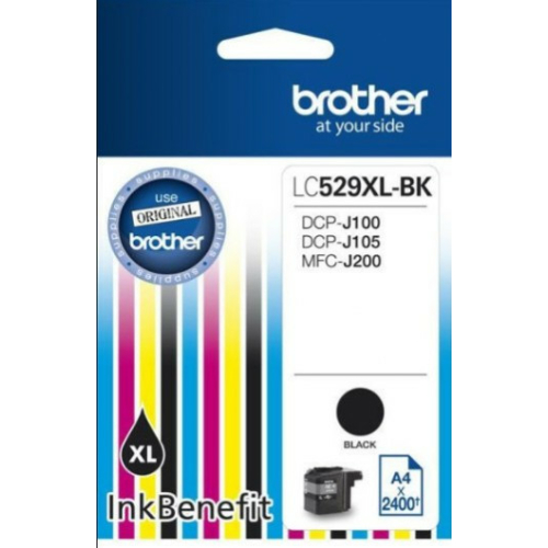 Brother LC529XL fekete tintapatron (eredeti)
