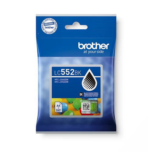 Brother LC552BK tintapatron /o/